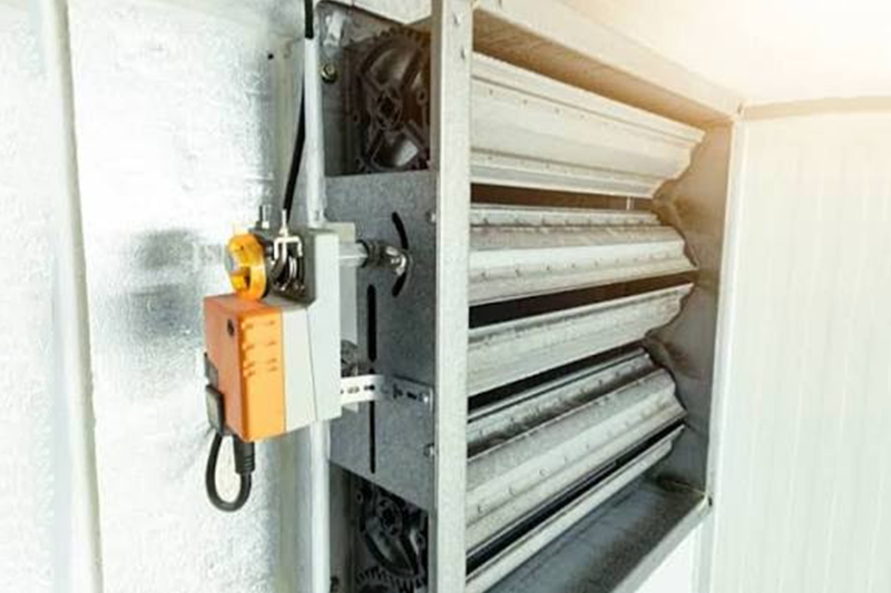 Damper System Fresh Air Control by Shakti Industries
